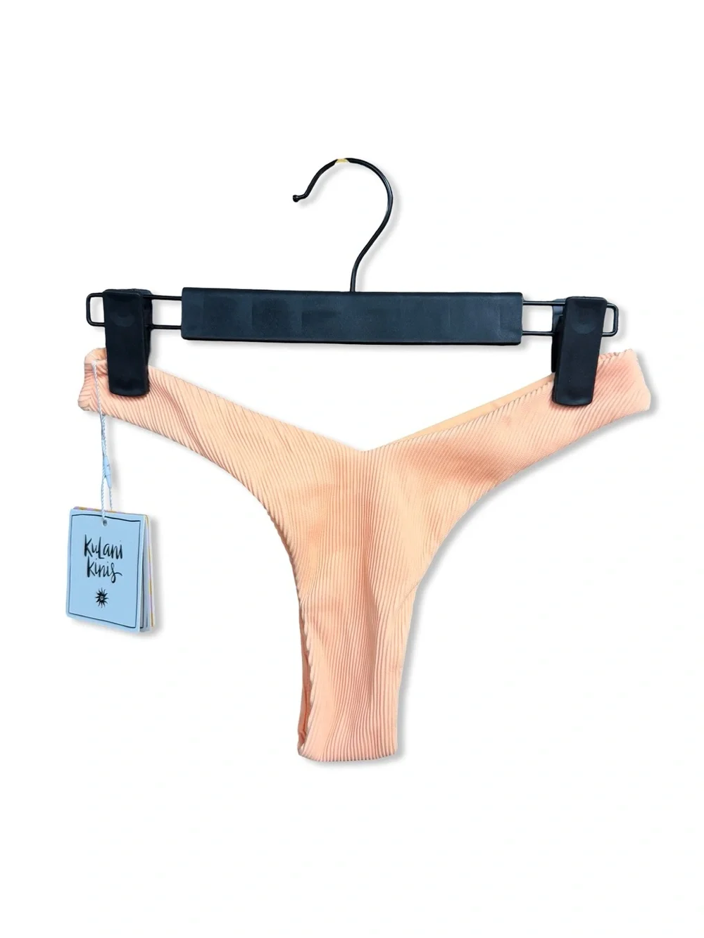 Kulani Kinis X Lexi Hidalgo Y Cheeky Bottom Mango Rib Ribbed Bikini Revolve S